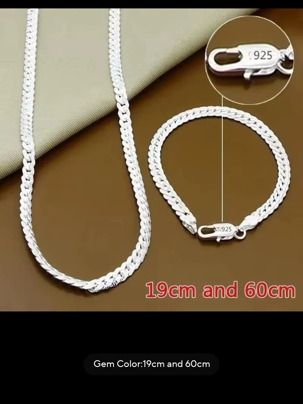 N/A elegant silver